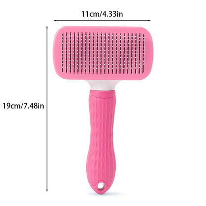  Self Cleaning Pet Hair Remover Brush for Dogs and Cats