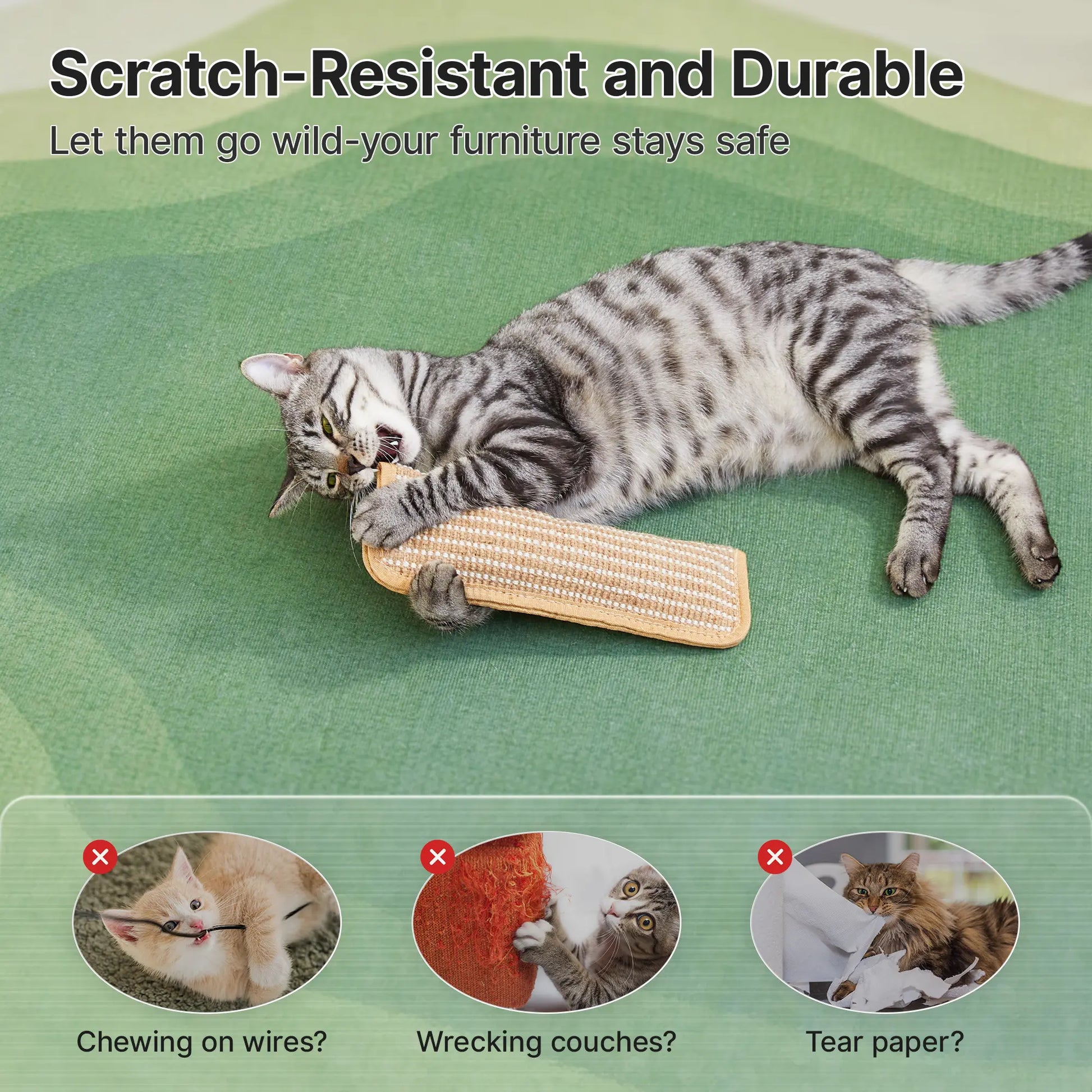 Potaroma 2-Pack Natural Sisal Cat Kicking Toys, Cozy Scratching Kicker Pillows, Long-Lasting Interactive Indoor Chew Toys for Stress Reduction & Dental Care