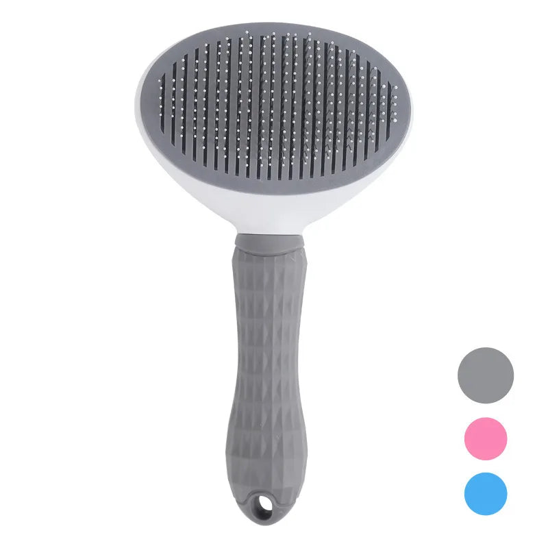  Self Cleaning Pet Hair Remover Brush for Dogs and Cats