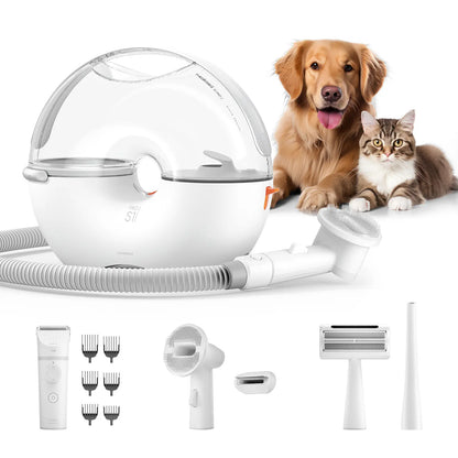 Neakasa S1 Lite 5-In-1 Multi-Functional Pet Groomer Tools for Dogs and Cats, Pet Hair Removal & Cleaning System, Clean