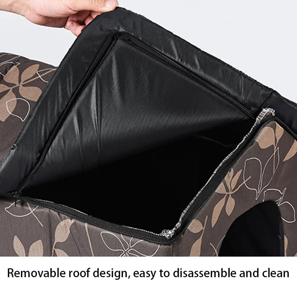 Cloudbed Waterproof Dog House & Cave Bed – Outdoor Dog Shelter