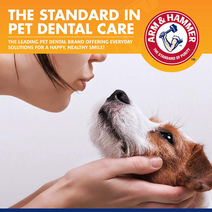 Tartar Control Dog Dental Kit, Banana Mint, 3-Piece | Enzymatic Toothpaste with Toothbrush and Fingerbrush, Baking Soda Formula Safe for Puppies