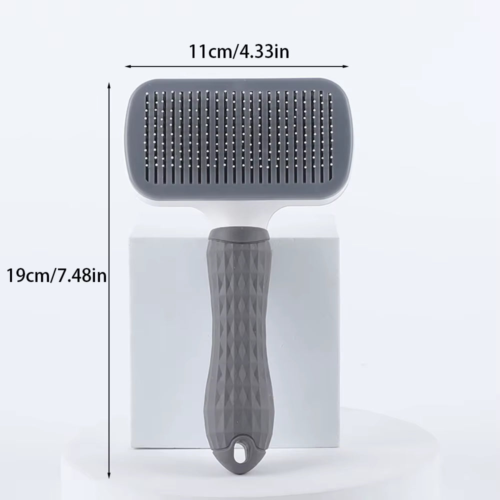  Self Cleaning Pet Hair Remover Brush for Dogs and Cats