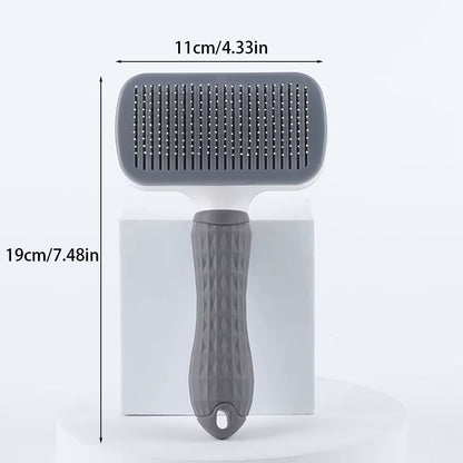  Self Cleaning Pet Hair Remover Brush for Dogs and Cats