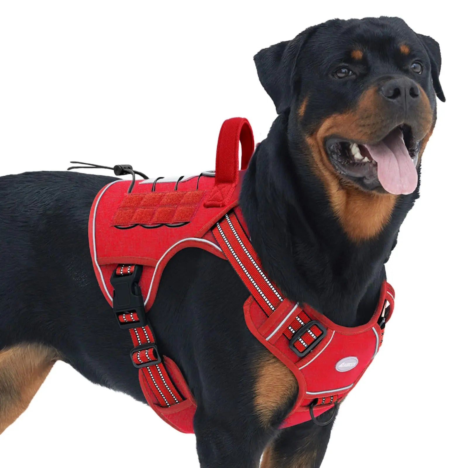 【#Summersale】Auroth Tactical Dog Harness – Universal Harness, Walking Harness & Safety Harnesses for Small to Large Dogs, Durable Reflective, Easy to Control, No Pull Adjustable Pet Harness, Pet Supplies